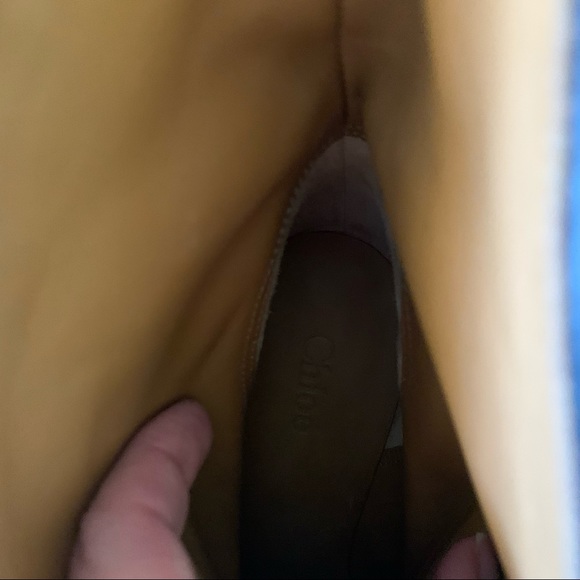 CHLOÉ Fold-Over Bicolor Ankle Boot NWOT - Picture 4 of 15